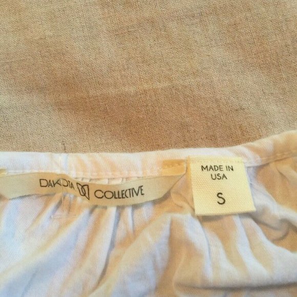 Nwt Dakota Collective Optic White T Back Modal Hi - Picture 5 of 6